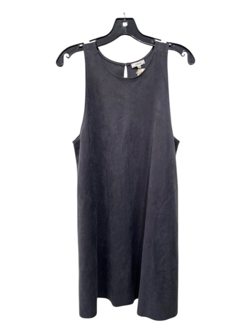 Wilfred Size M Gray Polyester Suede Sleeveless Back Keyhole Shift Dress Gray / M