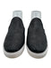 Kaanas Shoe Size 6 Black Leather Slip On Rubber Outsole Shoes Black / 6