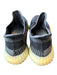 Adidas Yeezys Shoe Size 13 AS IS Gray & Black Canvas Stretch Athletic Sneakers Gray & Black / 13