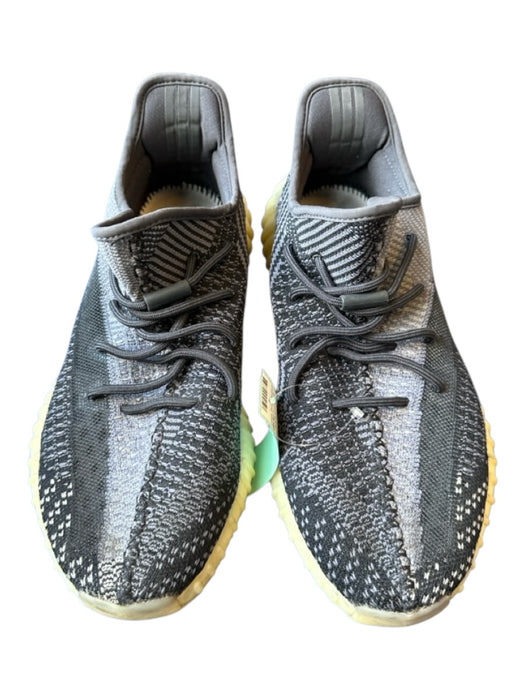 Adidas Yeezys Shoe Size 13 AS IS Gray & Black Canvas Stretch Athletic Sneakers Gray & Black / 13