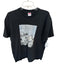 supreme Size L Black & Gray Cotton New York Men's T-Shirt Black & Gray / L