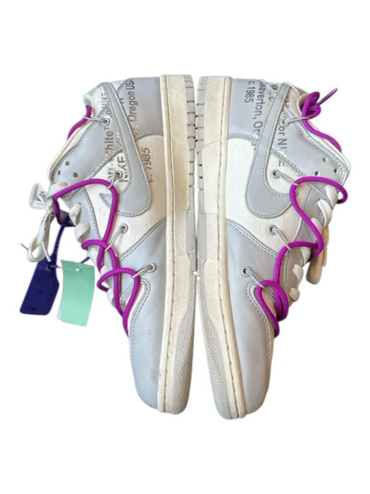 Nike x Off-White Shoe Size 13 New In Box Gray & Purple Canvas & Leather Sneakers Gray & Purple / 13