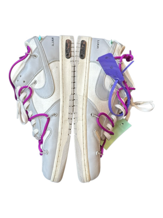 Nike x Off-White Shoe Size 13 New In Box Gray & Purple Canvas & Leather Sneakers Gray & Purple / 13
