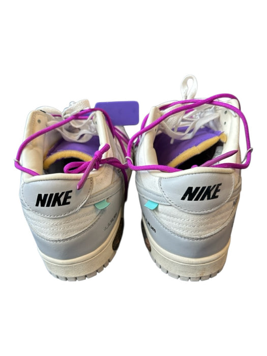 Nike x Off-White Shoe Size 13 New In Box Gray & Purple Canvas & Leather Sneakers Gray & Purple / 13