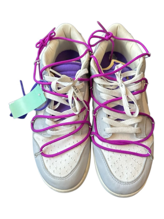 Nike x Off-White Shoe Size 13 New In Box Gray & Purple Canvas & Leather Sneakers Gray & Purple / 13