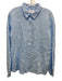 Velvet Size M White Linen Long Sleeve Button Up & Collar Oversize Top White / M
