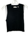 A.L.C. Size M Black Viscose Blend Rib Knit Sleeveless Crop Top Black / M