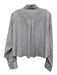 Rag & Bone Size M Blue & White Cotton Long Sleeve Vertical Stripes Top Blue & White / M
