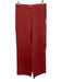 sita murt Size 40 Red Linen Side Zip High Rise Wide Leg Pants Red / 40