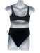 Patagonia Size L Black Recycled Nylon padded High Rise Bikini 2 Piece Swimsuit Black / L