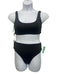 Patagonia Size L Black Recycled Nylon padded High Rise Bikini 2 Piece Swimsuit Black / L