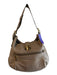 Marc Jacobs Taupe Leather Slouchy Shoulder Strap Goldtone Hardware Bag Taupe / Medium