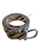 Burberry Tan, Black & Red Leather Reversable Plaid silver hardware Belts Tan, Black & Red / 40/100