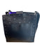 MCM Black Calfskin Silver Hardware Adjustable Strap Flap Close Bag Black / Medium