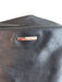 Gucci Black Leather Adjustable Strap Top Zip silver hardware CARRY ON Bag Black / Large
