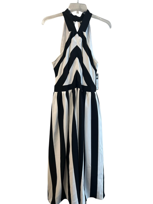 Karl Lagerfeld Size 10 Black & White Dress Black & White / 10