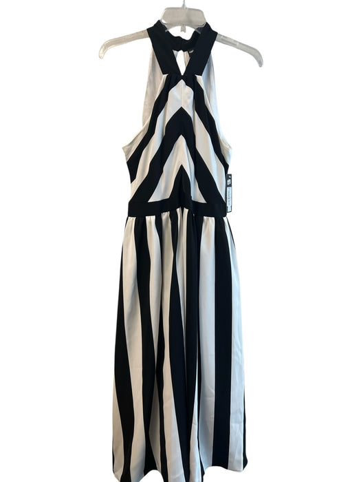 Karl Lagerfeld Size 10 Black & White Dress Black & White / 10