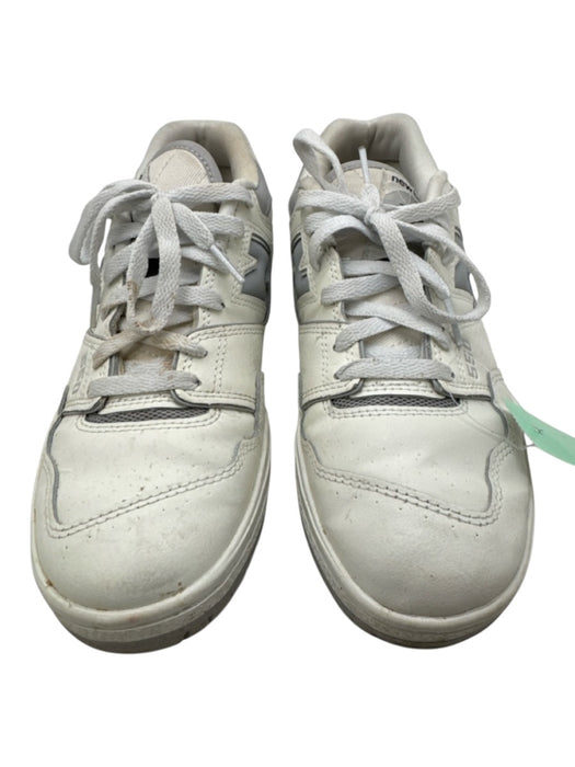 New Balance Shoe Size 7.5 AS IS White Leather Men's Shoes White / 7.5