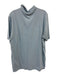 Masters Size L Blue & Green Cotton Striped Polo Men's Short Sleeve Blue & Green / L