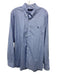 Ralph Lauren Size 16.5 Blue & White Cotton Plaid Button Down Long Sleeve Shirt Blue & White / 16.5