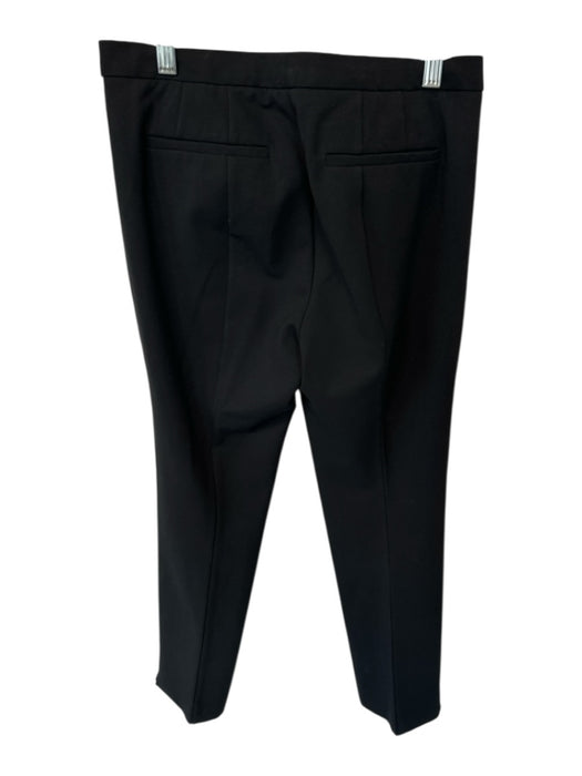 Derek Lam Size Est S Black Zipper Detail Trouser Pants Black / Est S
