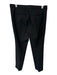 Derek Lam Size Est S Black Zipper Detail Trouser Pants Black / Est S
