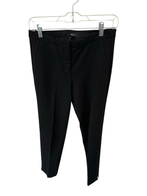 Derek Lam Size Est S Black Zipper Detail Trouser Pants Black / Est S