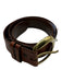 Sienna Croc Embossed Leather Gold Buckle Belts Sienna / 29