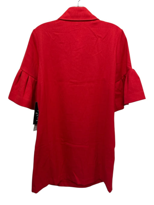 Tuckernuck Size M Red 1/4 Button Dress Red / M