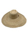Wyeth Beige Straw Woven Tie Neck sun hat Hat Beige / One Size