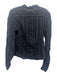 Isabel Etoile Marant Size 40 Black Cotton Long Sleeve Cut Outs Button Up Top Black / 40