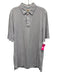 Faherty Size MT Blue & Red Cotton Striped Polo Men's Short Sleeve Blue & Red / MT