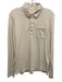 Billy Reid Size M White Cotton Solid Polo Men's Long Sleeve Shirt White / M