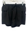 Reformation Size S Black Polyester Elastic Drawstring Waist Pockets Shorts Black / S