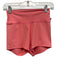 Daily Drills Size M Coral Pink Nylon & Spandex Wide Waist Band Biker Shorts Coral Pink / M