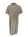 Trina Turk Size 4 Tan & multi Linen & Rayon Short Sleeve Sash Wide Leg Jumper Tan & multi / 4