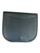 Cuyana Black Leather Pebbled Zip Around Wallets Black
