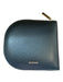 Cuyana Black Leather Pebbled Zip Around Wallets Black