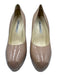 Brian Atwood Shoe Size 41 Beige Patent Leather Stiletto Almond Toe Pumps Beige / 41