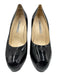 Brian Atwood Shoe Size 41 Black Patent Leather Stiletto Almond Toe Pumps Black / 41