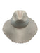 Nikki Beach Pale Pink & White Straw Wide Lapel Weave Wide Brim Raw Edge Hat Pale Pink & White / One Size