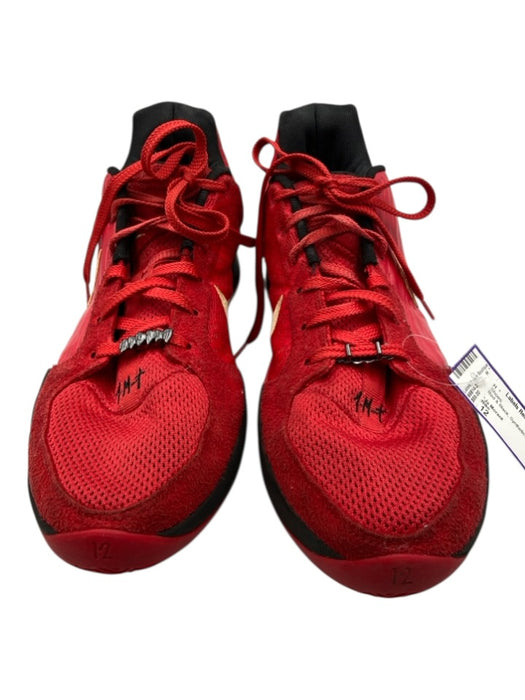 Nike Shoe Size 12 Red & Black Synthetic Men's Shoes Red & Black / 12