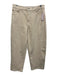 Pistola Size 30 Ecru Cream Cotton Denim Zip Fly High Rise Barrel Leg Jeans Ecru Cream / 30