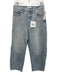 Pistola Size 28 Light Wash Cotton Denim Zip Fly High Rise Barrel Leg Jeans Light Wash / 28