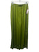 Daily Drills Size S Green Polyester Elastic Waist Shine Wide Leg Pants Green / S