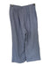 Show Me Your Mumu Size S Blue & White Cotton Blend Side Zip Checkered Pants Blue & White / S