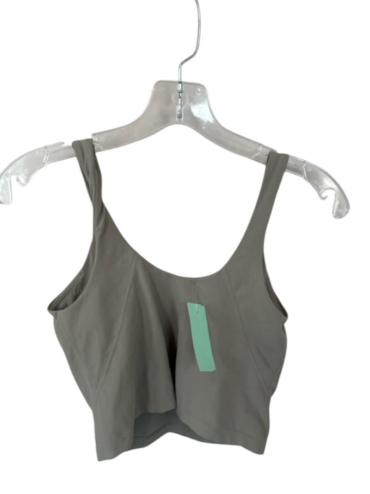 Lululemon Size 8 Olive Green Built in bra Sleeveless Athletic Jumper Olive Green / 8