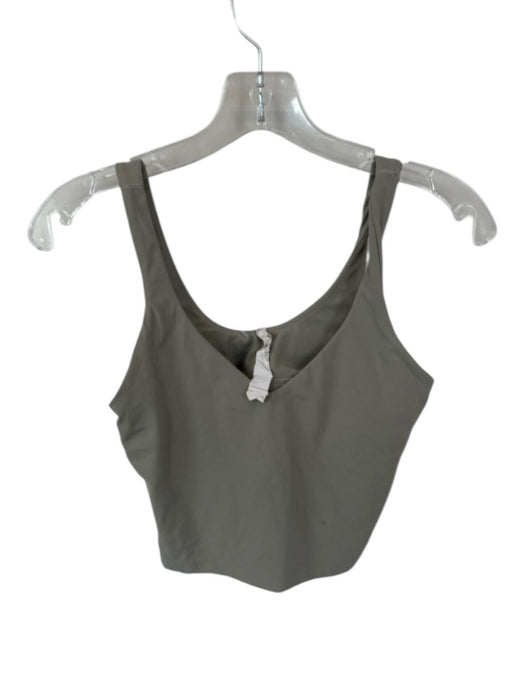 Lululemon Size 8 Olive Green Built in bra Sleeveless Athletic Jumper Olive Green / 8