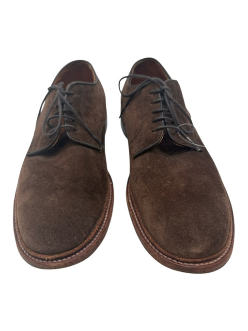 Alden Shoe Size 9 Brown Suede Solid Dress Men's Shoes Brown / 9