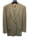 Canali Tan Wool Solid 2 Button Men's Suit Tan / 54